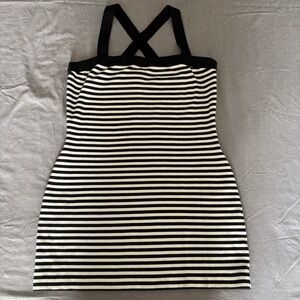 Kate Spade Saturday Body-Con and White Striped Dress